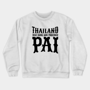 Discover Pai's Alternative Paradise – Explore the Green Valley Crewneck Sweatshirt